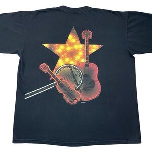 VTG 1996 Doral Cigarettes Country Music Across America Faded Pocket t-shirt XL